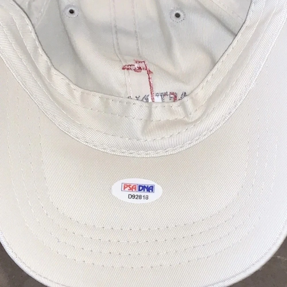 Michelle Wie Autographed NWOT 35th Kraft Nabisco Championship Golf Cap Hat COA